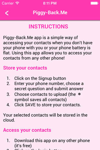 Piggy-Back.Me screenshot 2