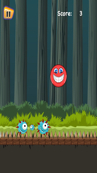 【免費遊戲App】A Bouncy Red Ball Dancing Bounce - Jump Survival Game-APP點子