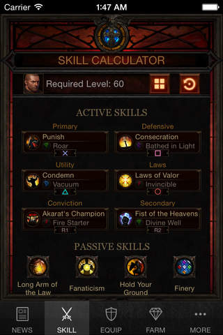 D3 Helper for Diablo 3 Console screenshot 2