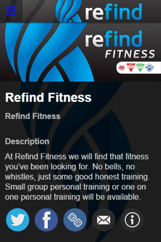 Refind Fitness screenshot 2