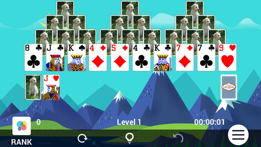 【免費遊戲App】TriPeaks™ Solitaire-APP點子