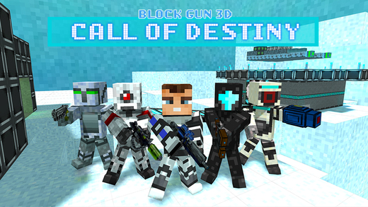 【免費遊戲App】Block Gun 3D: Call of Destiny-APP點子