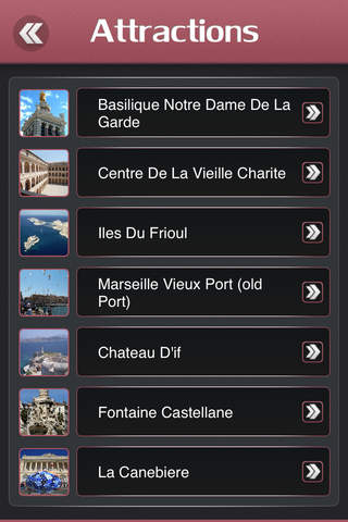 Marseille Offline Travel Guide screenshot 3
