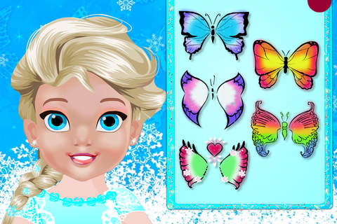 Baby Polly Butterfly Face Art screenshot 2