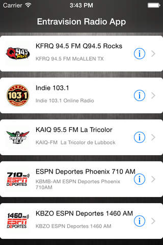Entravision Radio screenshot 2