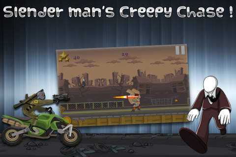 Secret Agent slender man - Speed Runner! screenshot 3