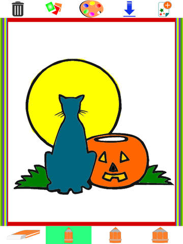 【免費教育App】Coloring Book Halloween Edition-APP點子