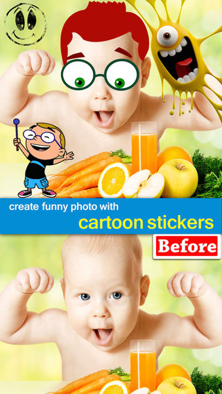 Halftone Photo Art Studio - Anime Yourself With Cartoon Superheroes Custom Stickers