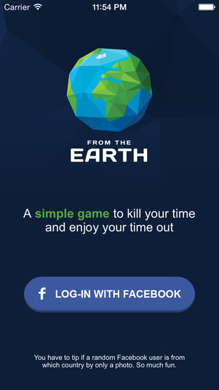 From the Earth