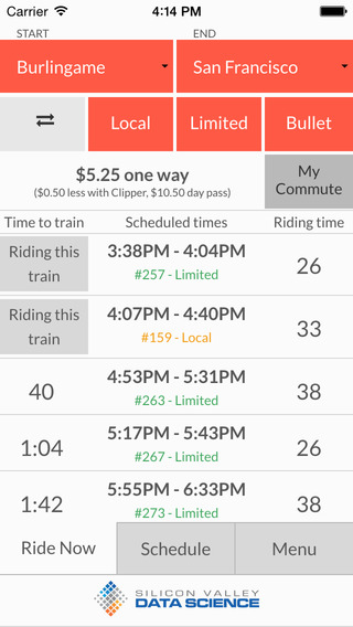 【免費旅遊App】Caltrain Rider-APP點子