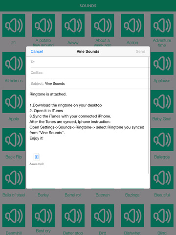 【免費書籍App】Vine Sounds Free - i'Funny Ringtone Soundboard-APP點子