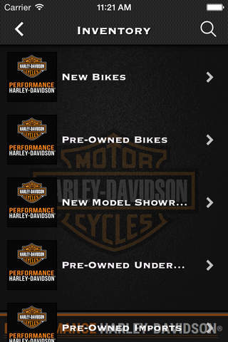 Performance Harley-Davidson screenshot 3