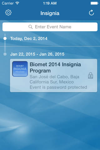 Biomet Insignia Program screenshot 2