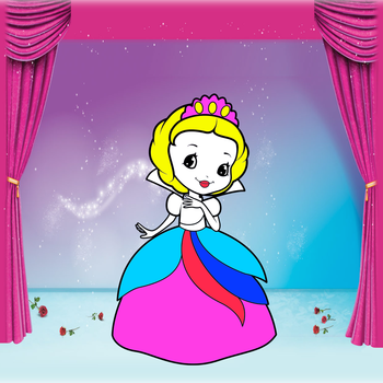 Kids Princess Coloring Book LOGO-APP點子