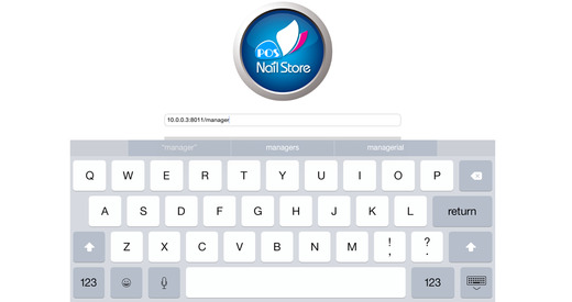 POS Nail Store on iPad