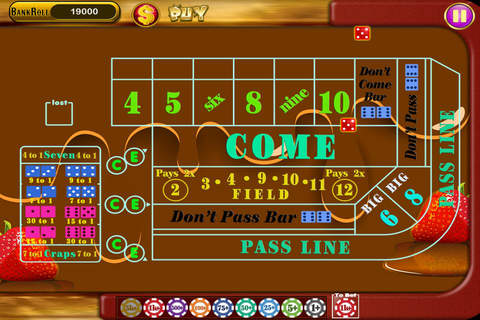 Yummy Sweet Candy Gummy Craps Casino Drop & Play Xtreme Dice Craze Pro screenshot 4