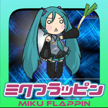 Miku Flappin -Tribute game for Miku- recommend for vocaloid LOGO-APP點子