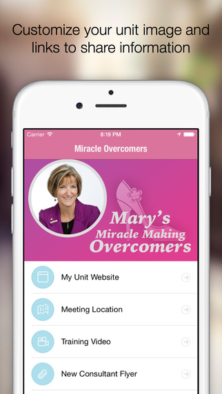 Mary’s Miracle Overcomers Unit - Unit Chat