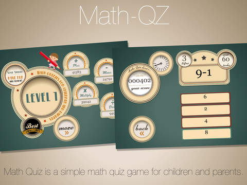 【免費遊戲App】Math-QZ-APP點子