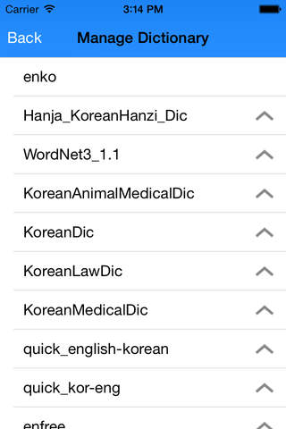Korean best dictionary free offline screenshot 4
