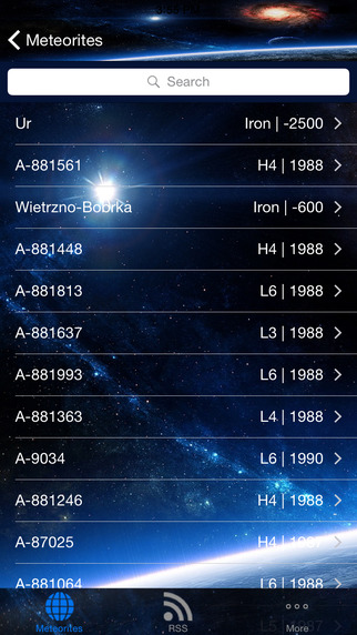【免費娛樂App】Meteorites-APP點子