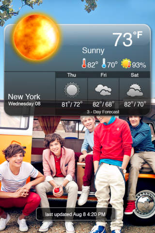 Weather: One Direction Edition screenshot 2