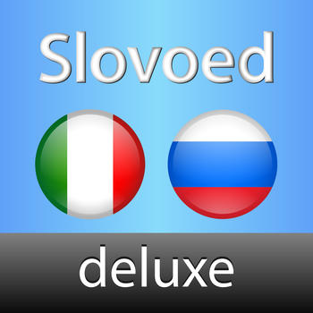 Italian <-> Russian Slovoed Deluxe talking dictionary LOGO-APP點子