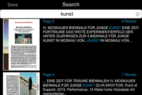 KUNSTFORUM International screenshot 2