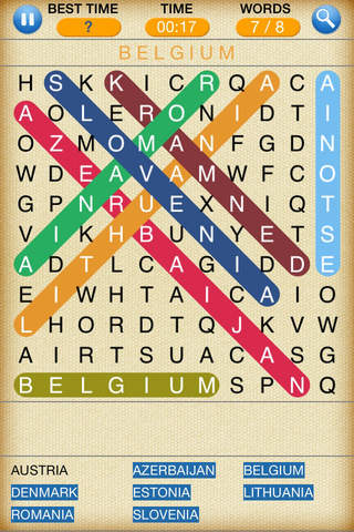Word Search -Find Crossword, Color Trivia Puzzles screenshot 2