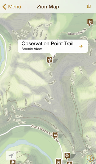 【免費旅遊App】Chimani Zion National Park-APP點子