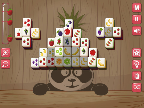 【免費遊戲App】Fruit Mahjong HD-APP點子