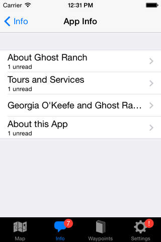 Ghost Ranch Guide screenshot 2