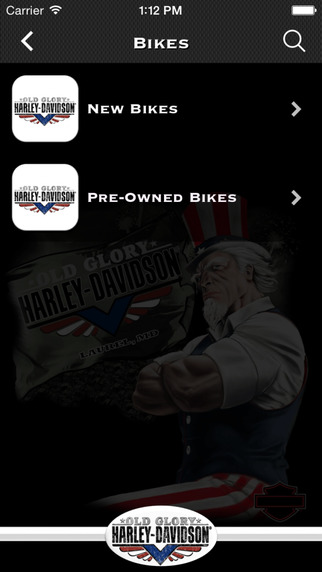 【免費商業App】Old Glory Harley-Davidson®-APP點子