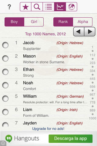 Baby Names by Winkpass Health & Fitness Baby Names