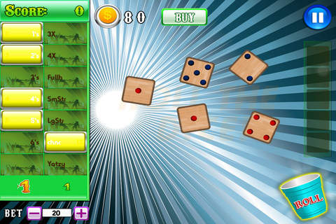 Addict of Lucky Sexy Jackpot Fortune Yatzy (Yahtzee) Dice Casino Games Free screenshot 4