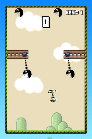 Amazing Blue Bird Adventure : Escape Swinging Death Balls  FREE screenshot 4