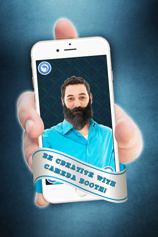 Cool Beard Styles For Men – Barber.Shop Photo Montage With Facial Hair Sticker.s screenshot 2
