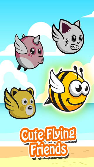 【免費遊戲App】Flying Friends Adventure Time-APP點子