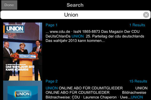 CDU-Magazin screenshot 4