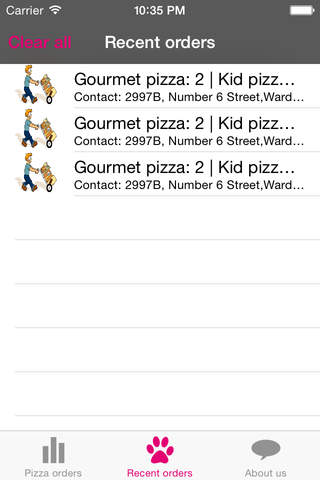 Pizza Mario Orders screenshot 2