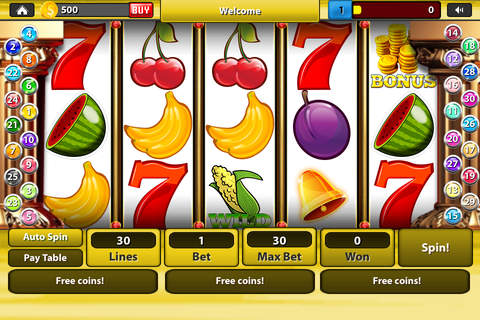 Slots Vegas Casino Jackpot Bonus - Free Simulation Machine screenshot 2