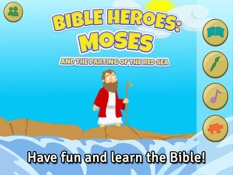 免費下載書籍APP|Moses and the Parting of the Red Sea: Bible Heroes - Teach Your Kids with Stories, Songs, Puzzles and Coloring Games! app開箱文|APP開箱王