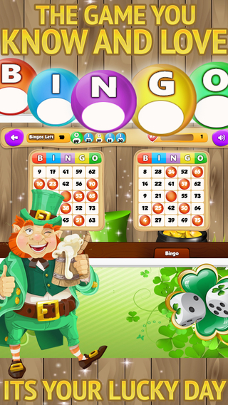 【免費遊戲App】Leprechaun's Bingo World - A Lucky Number Casino Partyland Board Game-APP點子