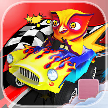 Hoot Of A Ride Go Kart Owl Dash - PRO - Fast City Stunt Rally Race Game LOGO-APP點子