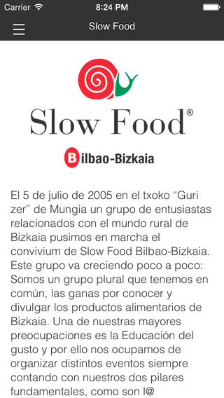 免費下載生活APP|Slow Food Bilbao-Bizkaia app開箱文|APP開箱王