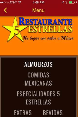 5 Estrellas Restaurante screenshot 4