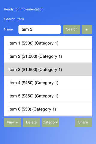 Category Free App Manage Products screenshot 2