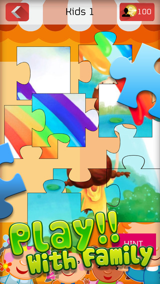 【免費遊戲App】Kids Jigsaw for Girl & Boy Cartoon HD - 