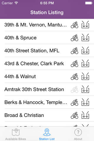 Real Time Indego - Philly Bike Share Map and Availability screenshot 4