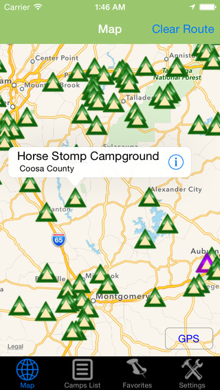 免費下載旅遊APP|Alabama Camping spots app開箱文|APP開箱王